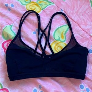 Lulu black bra